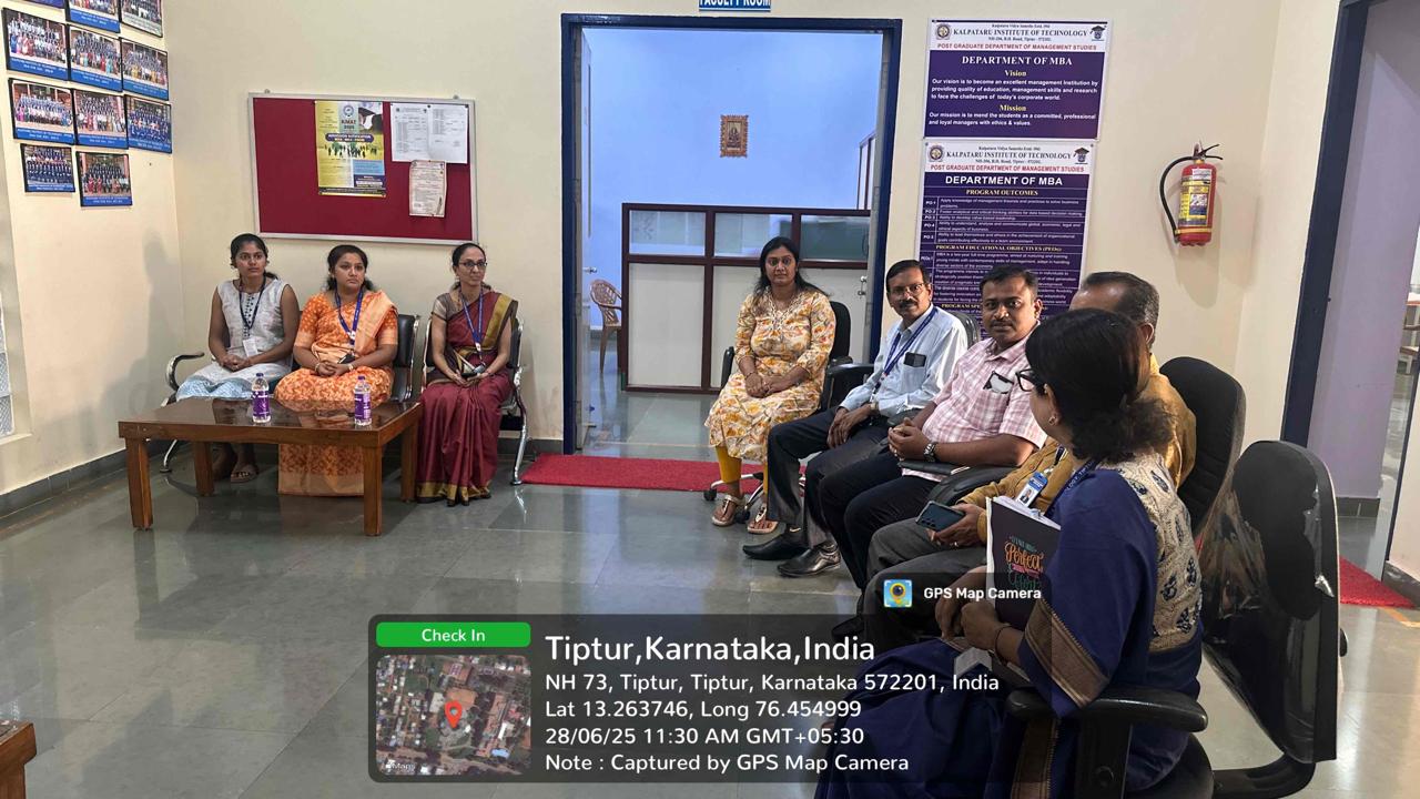 Department Advisory Board Meeting - Department of MBA